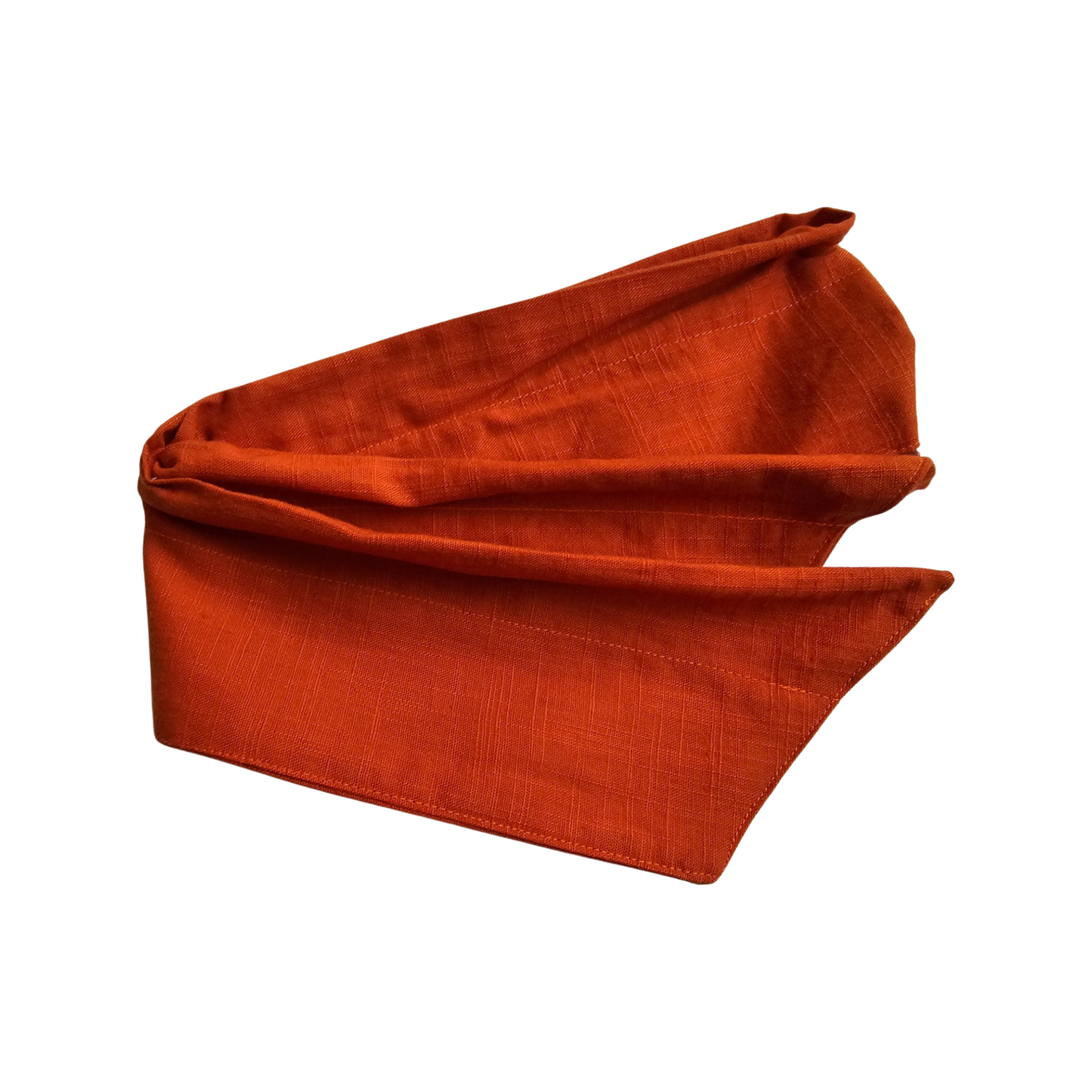 Wire headband - orange flat view