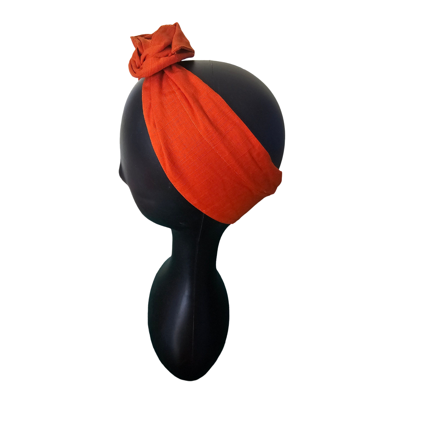Wire Headband - orange side view