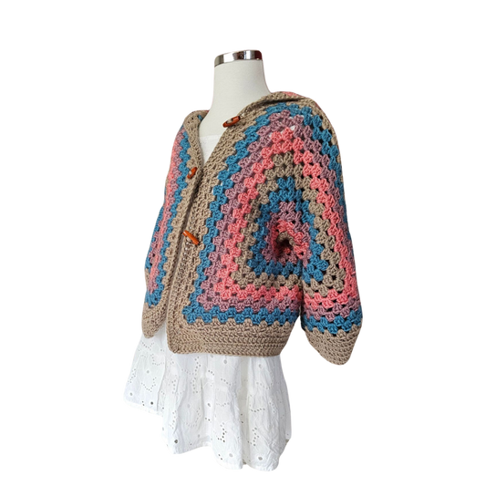 Bonnie Hexagon Cardigan