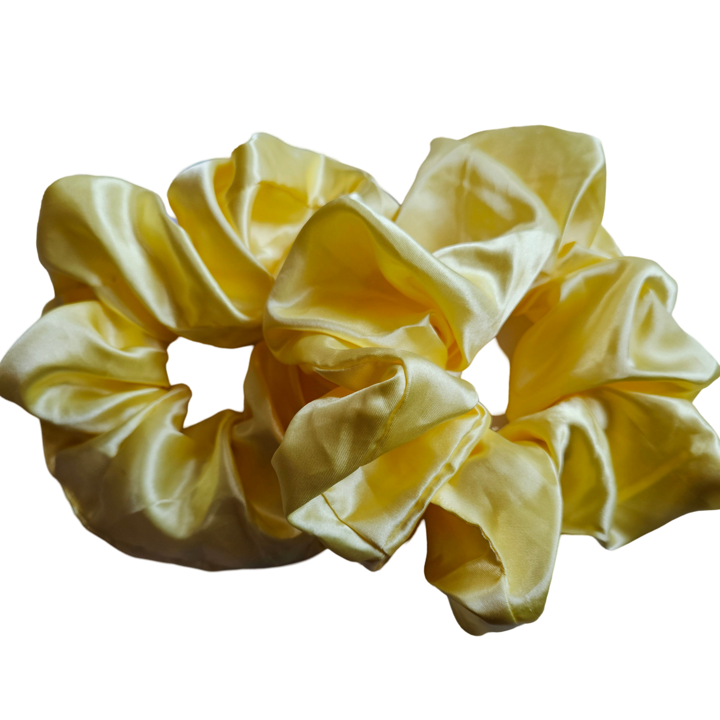 Hair Scrunchie - Yellow 2 Scrunchie View