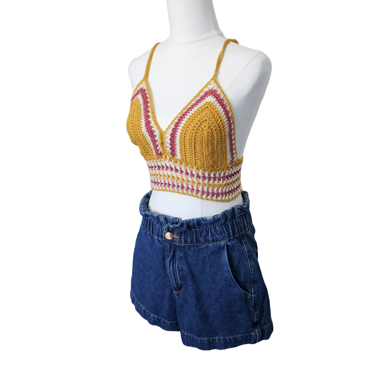Lila Crochet Top