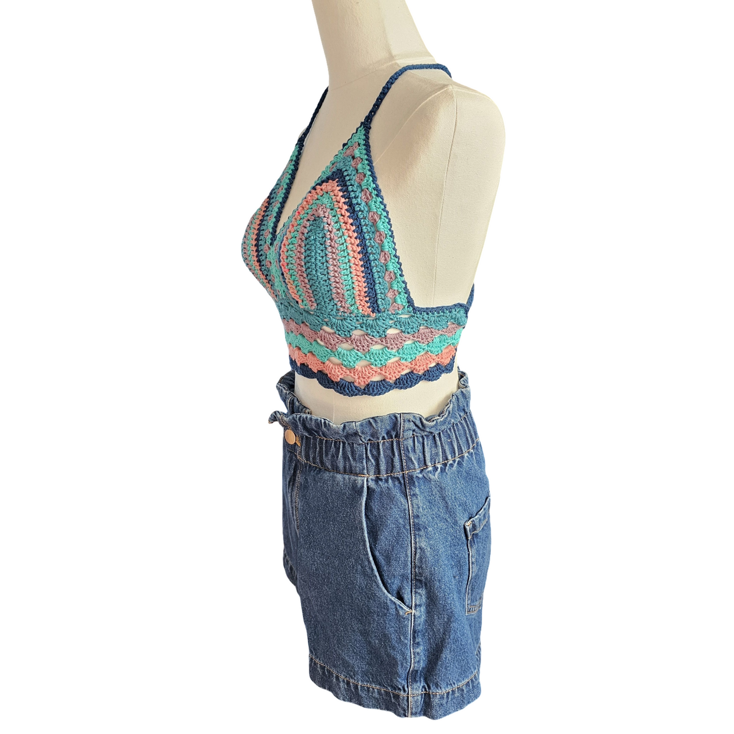Slade Crochet Shell Top