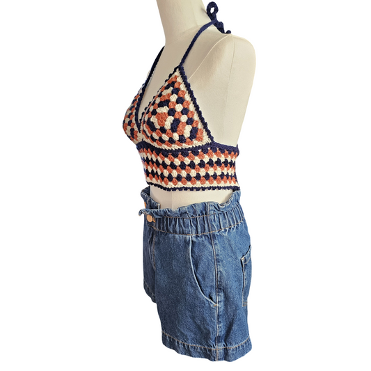 Vintage Charm Crochet Top