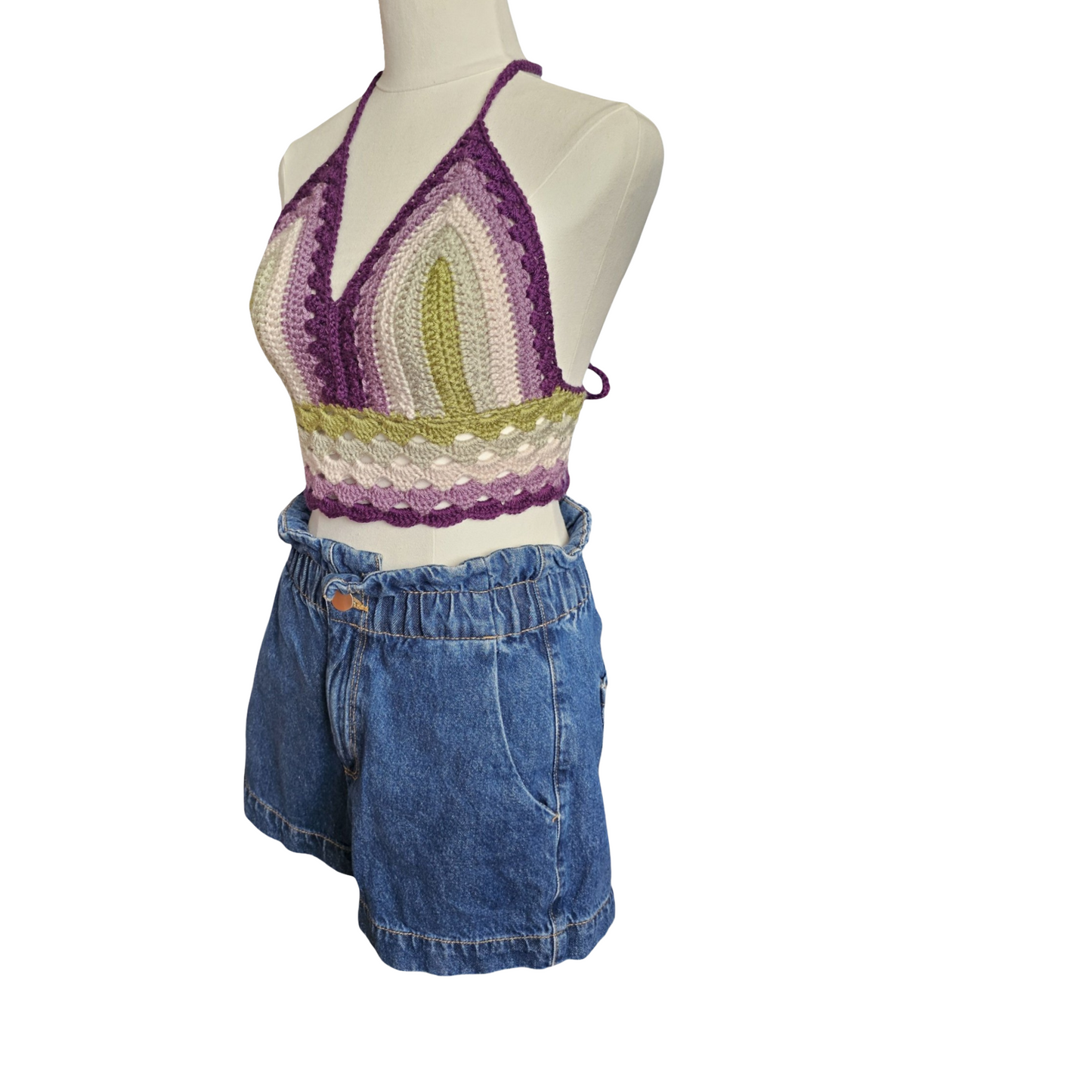 Scottie Crochet Shell Top