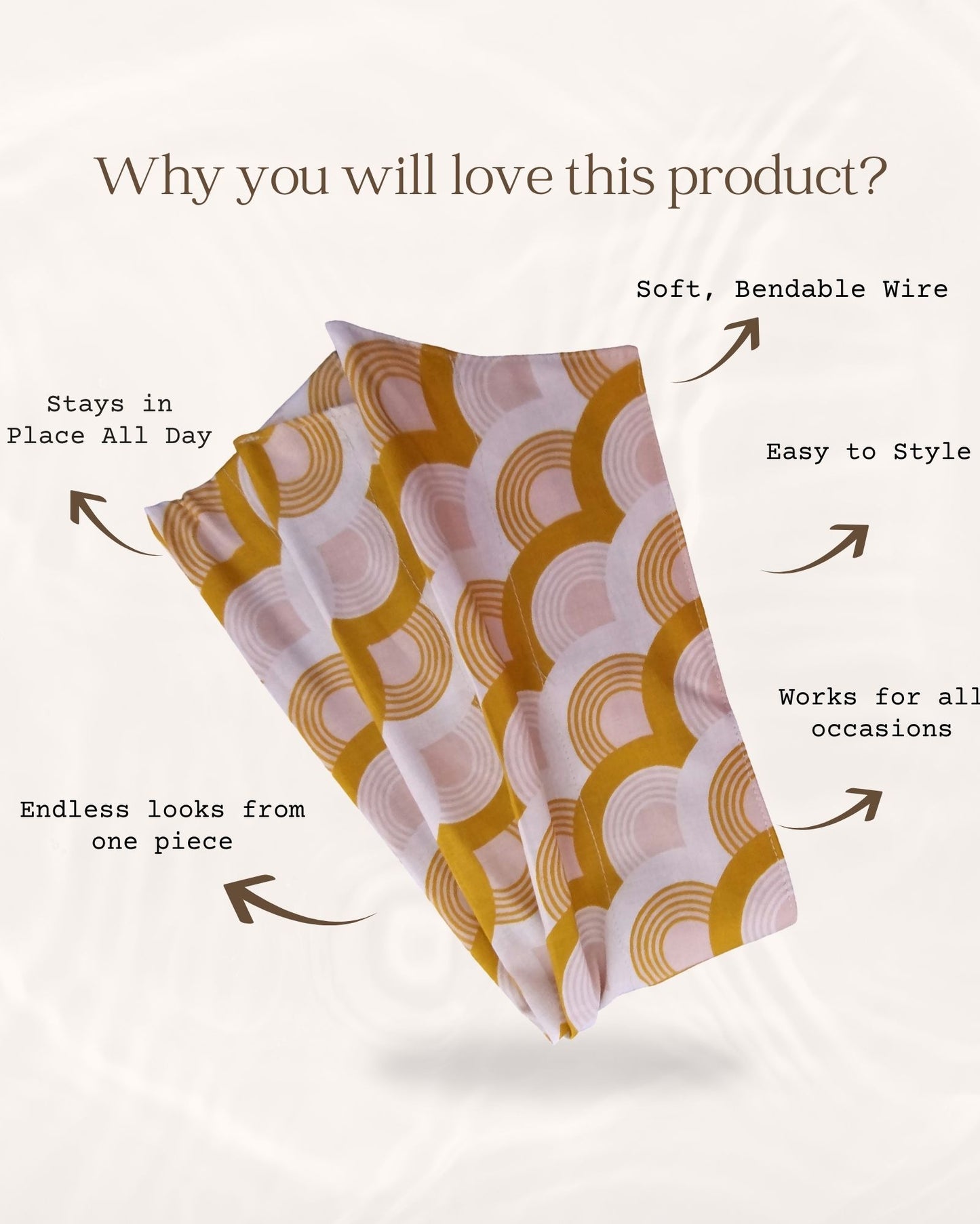 Sunshine Wire Headwrap