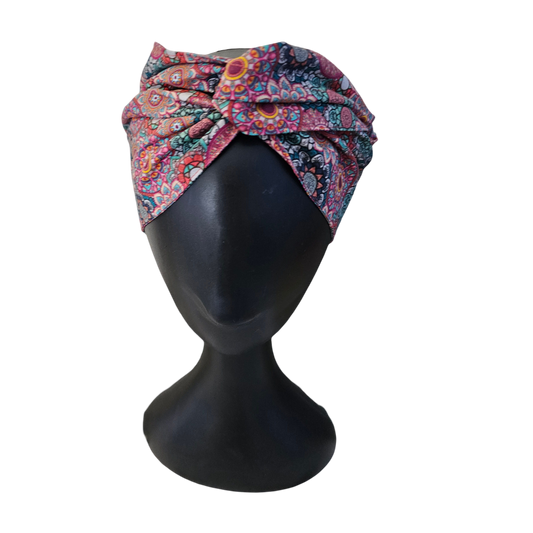 Wire Headband - Floral Front View