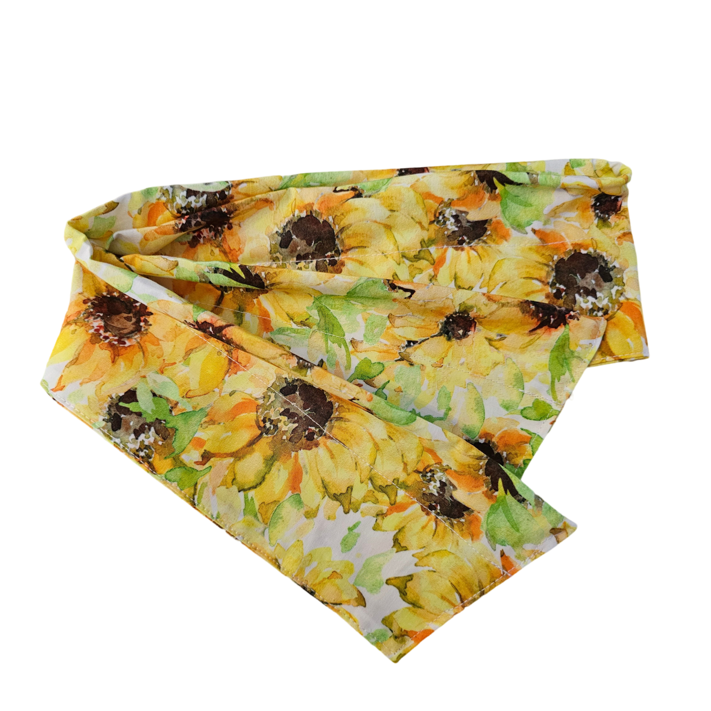 Wire Headband - Sunflower Flat View