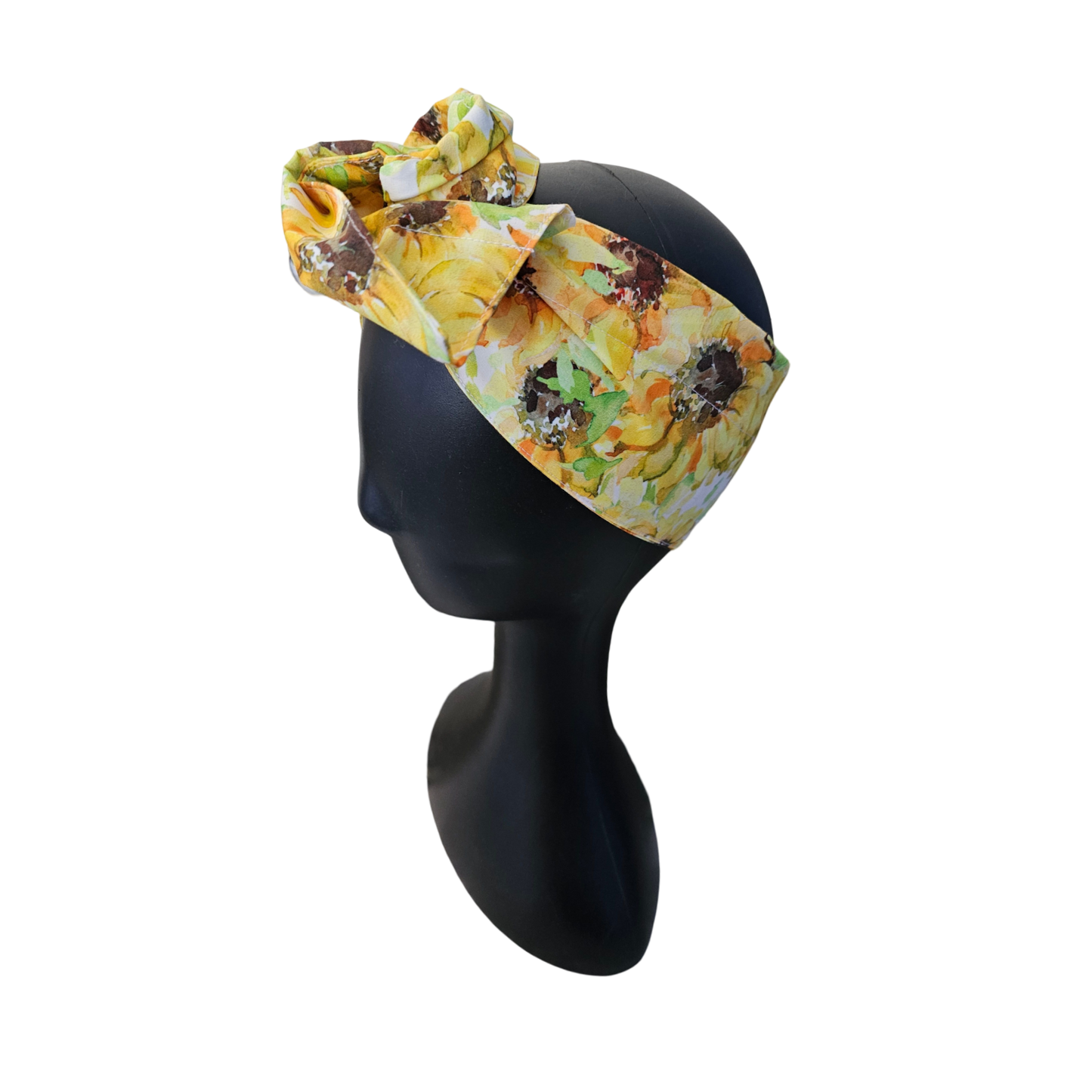 Wire Headband - Sunflower Side View