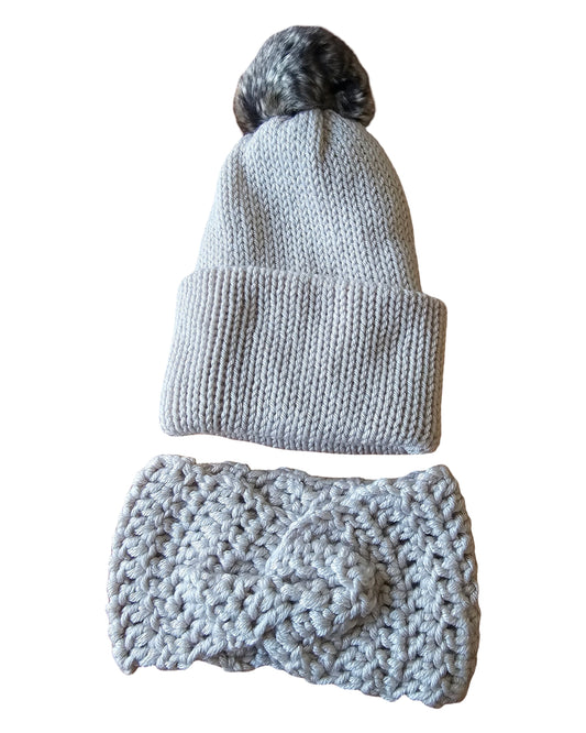 Carter Beanie & Headband Bundle