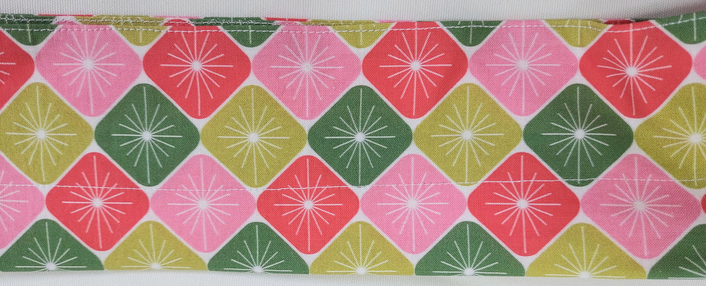 Retro Christmas Wire Head Wrap