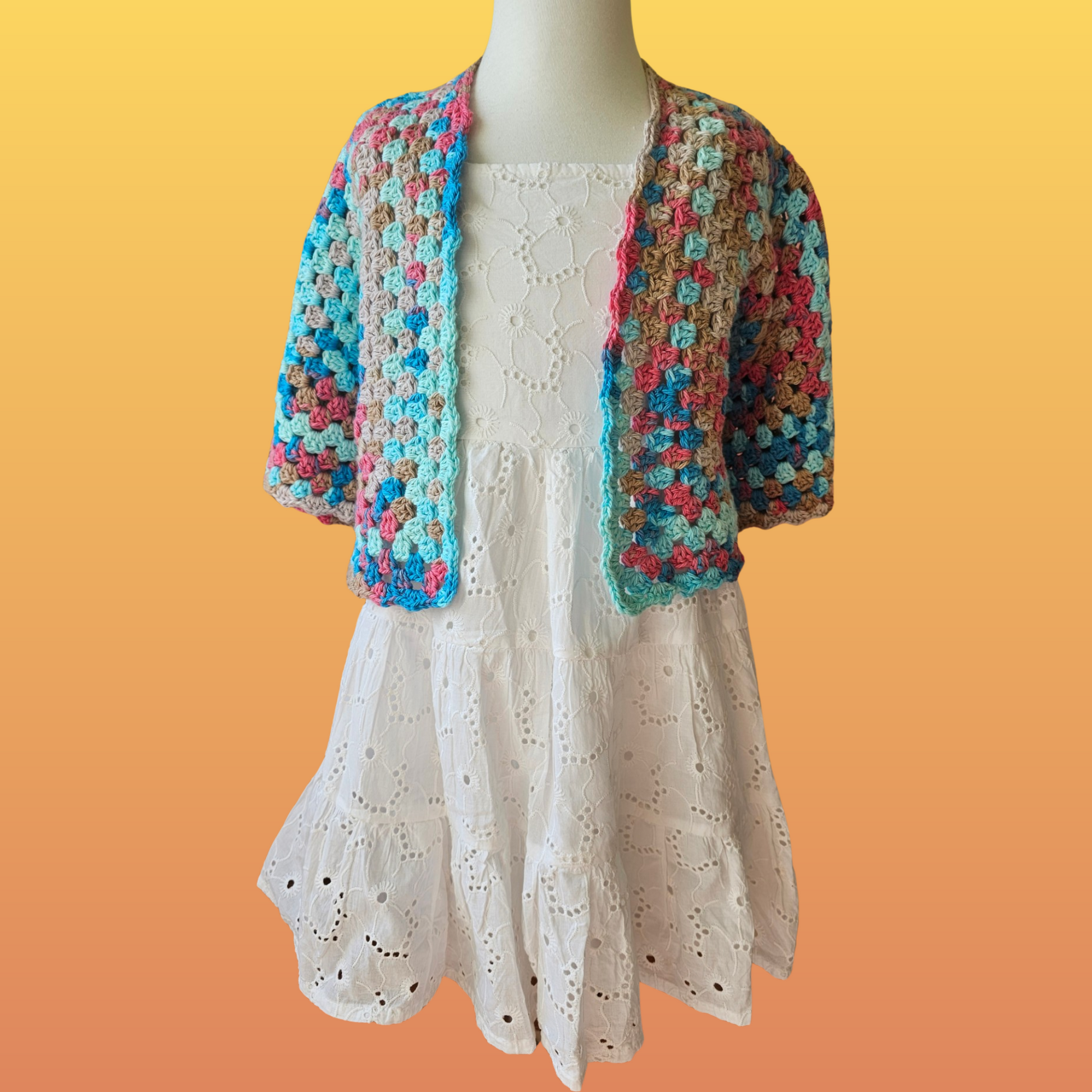 Maggie Hexagon Cardigan