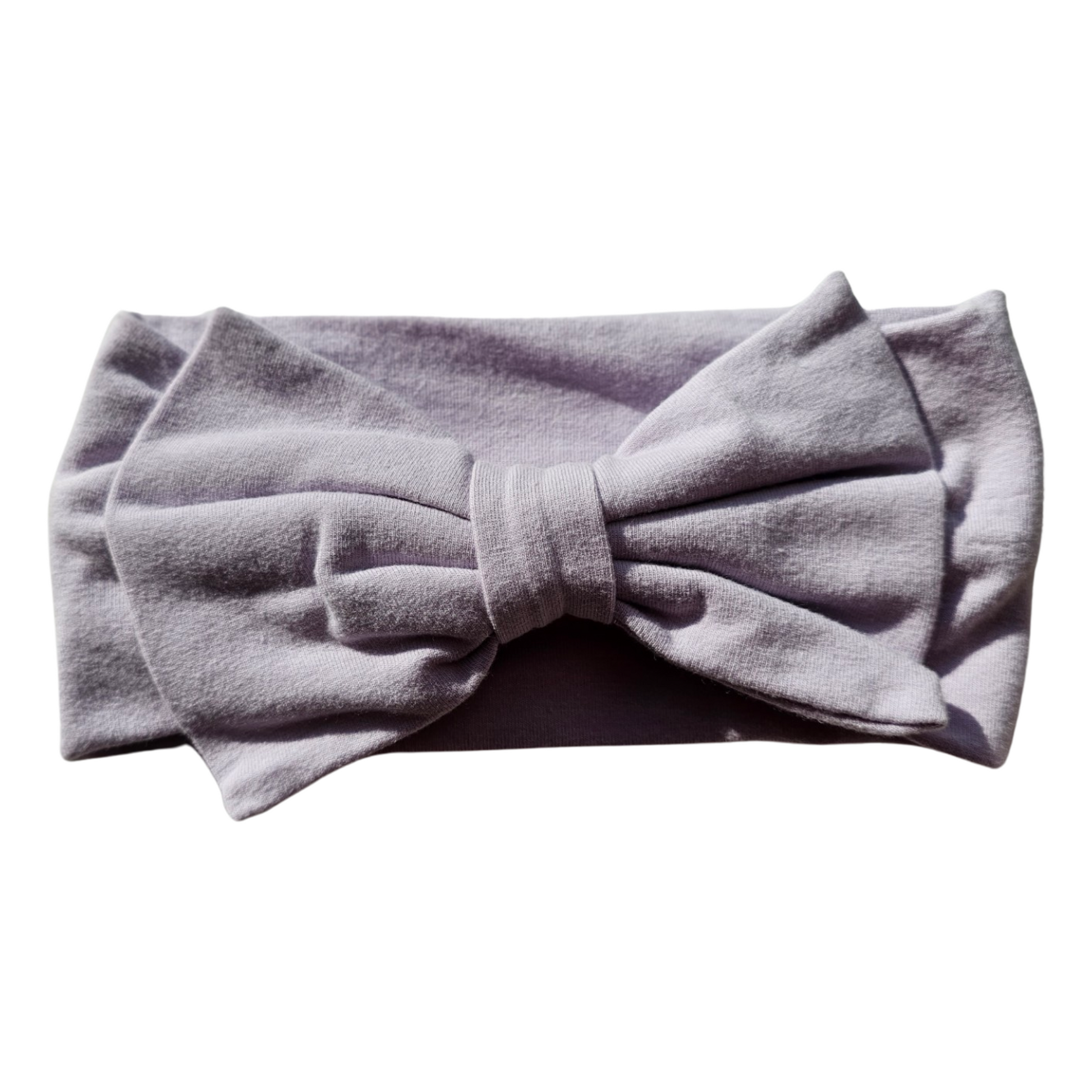 Baby Headband - Purple Flat View