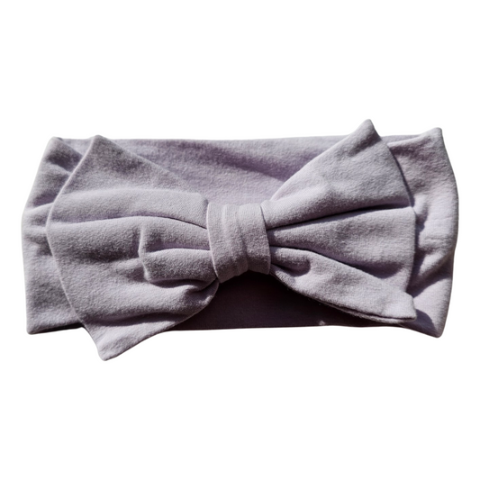 Baby Headband - Purple Flat View