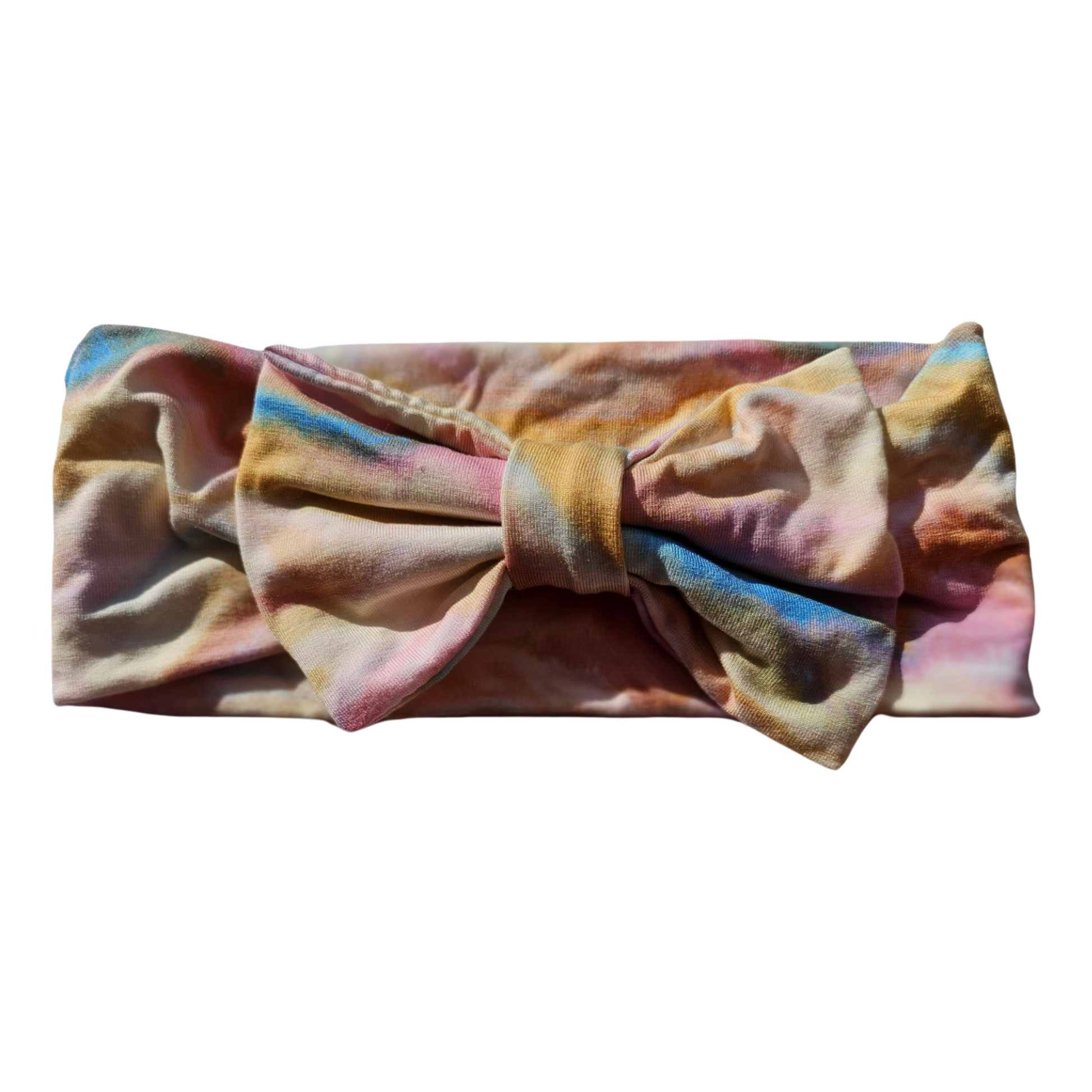 Baby Headband - Rainbow Flat View