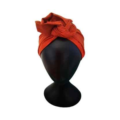 Wire Headband - orange front view