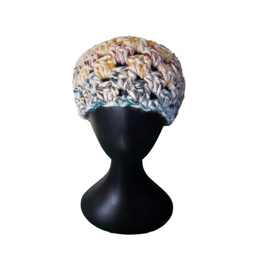 Crochet Headband - Multi-Color Front View