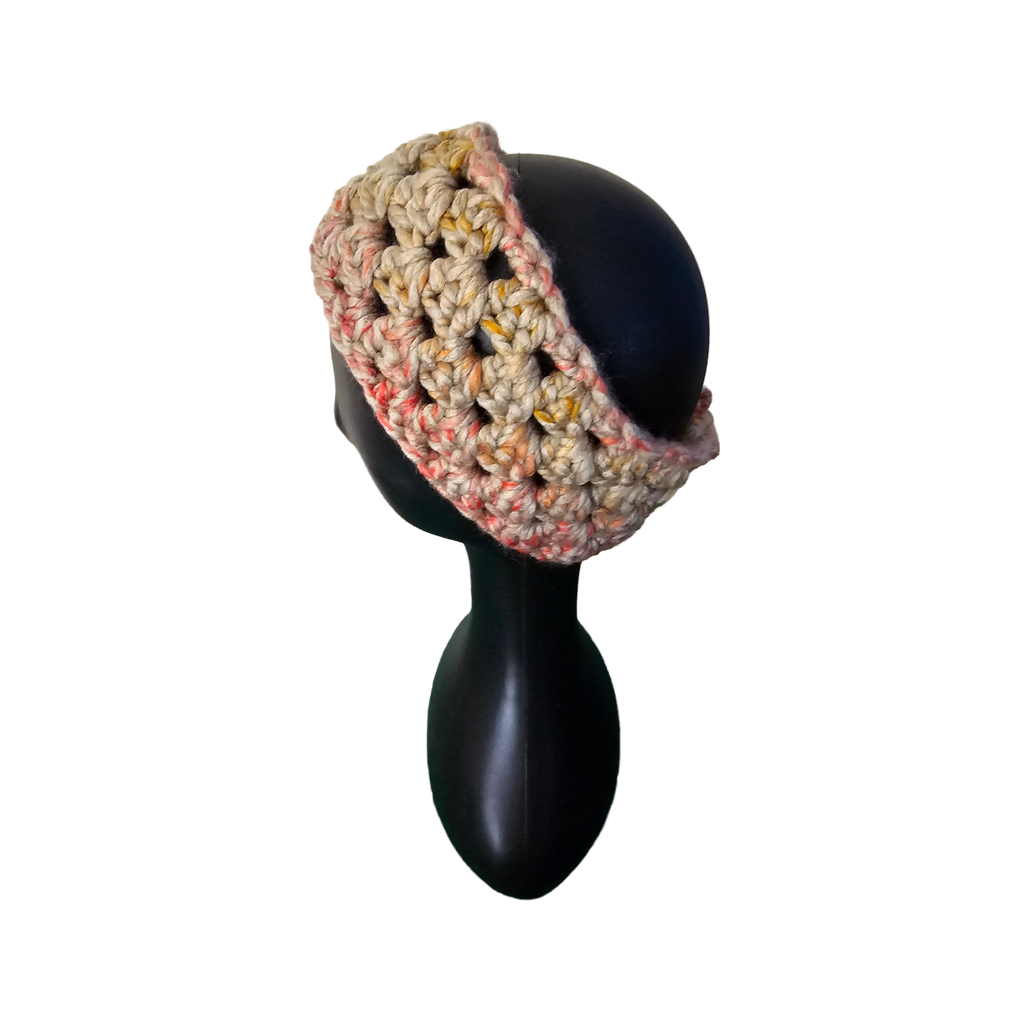 Crochet Headband - Front View