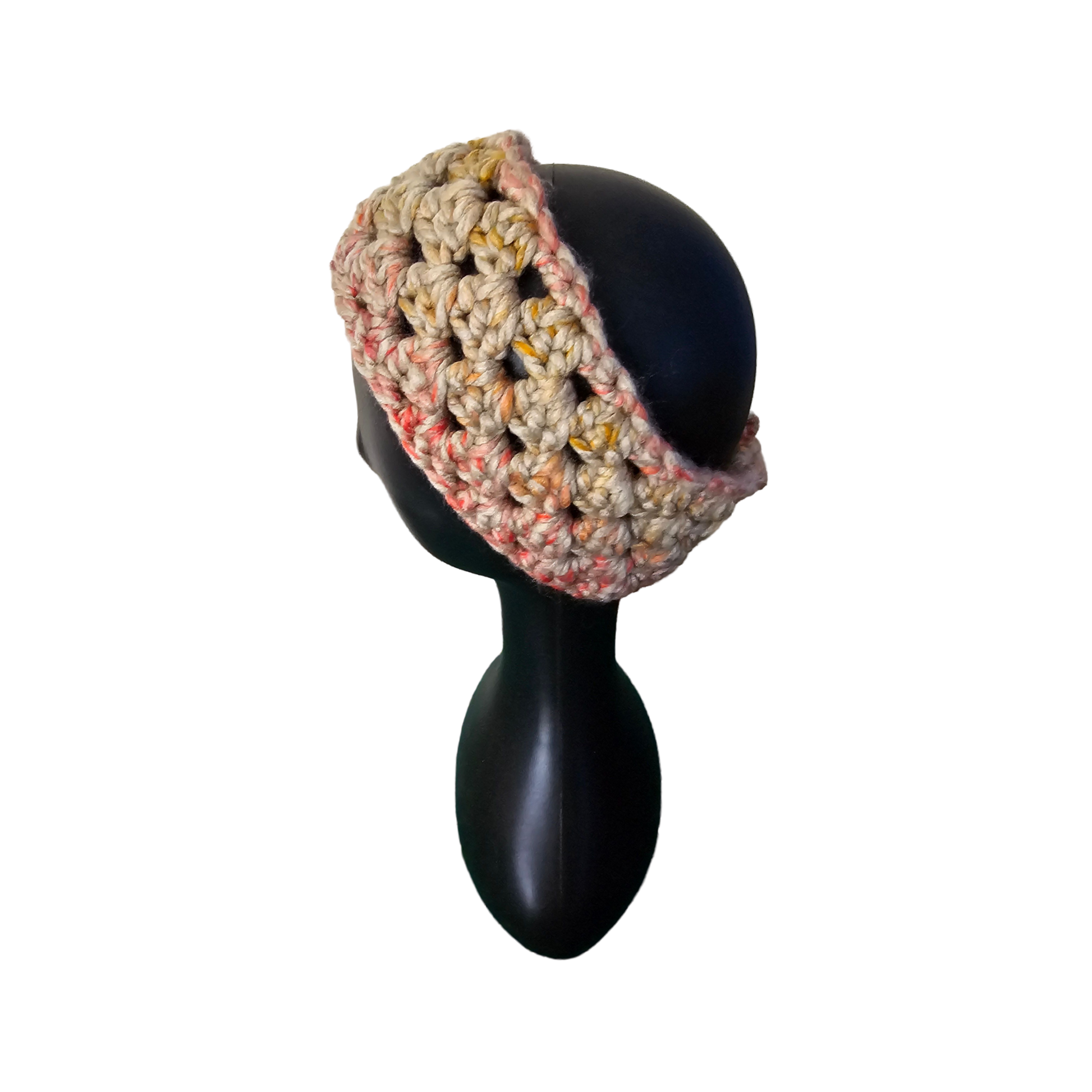 Crochet Headband - Front View