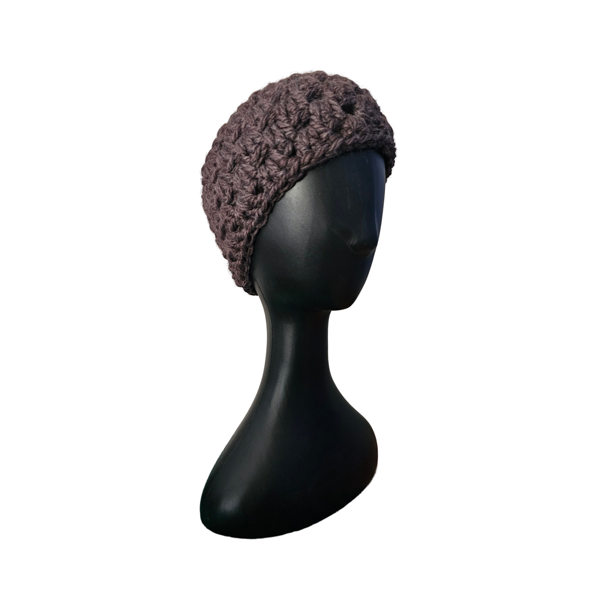 Crochet Headband - Brown