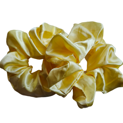 Hair Scrunchie - Yellow 2 Scrunchie View