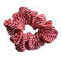 Hair Scrunchie - striped front view