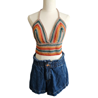 Katherina Crochet Top