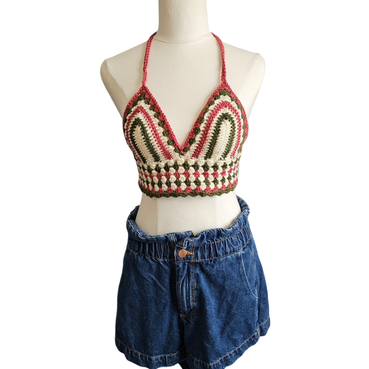 Naomi Crochet Top