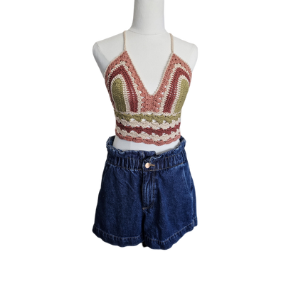 Remi Shell Crochet Top