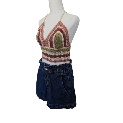 Remi Shell Crochet Top