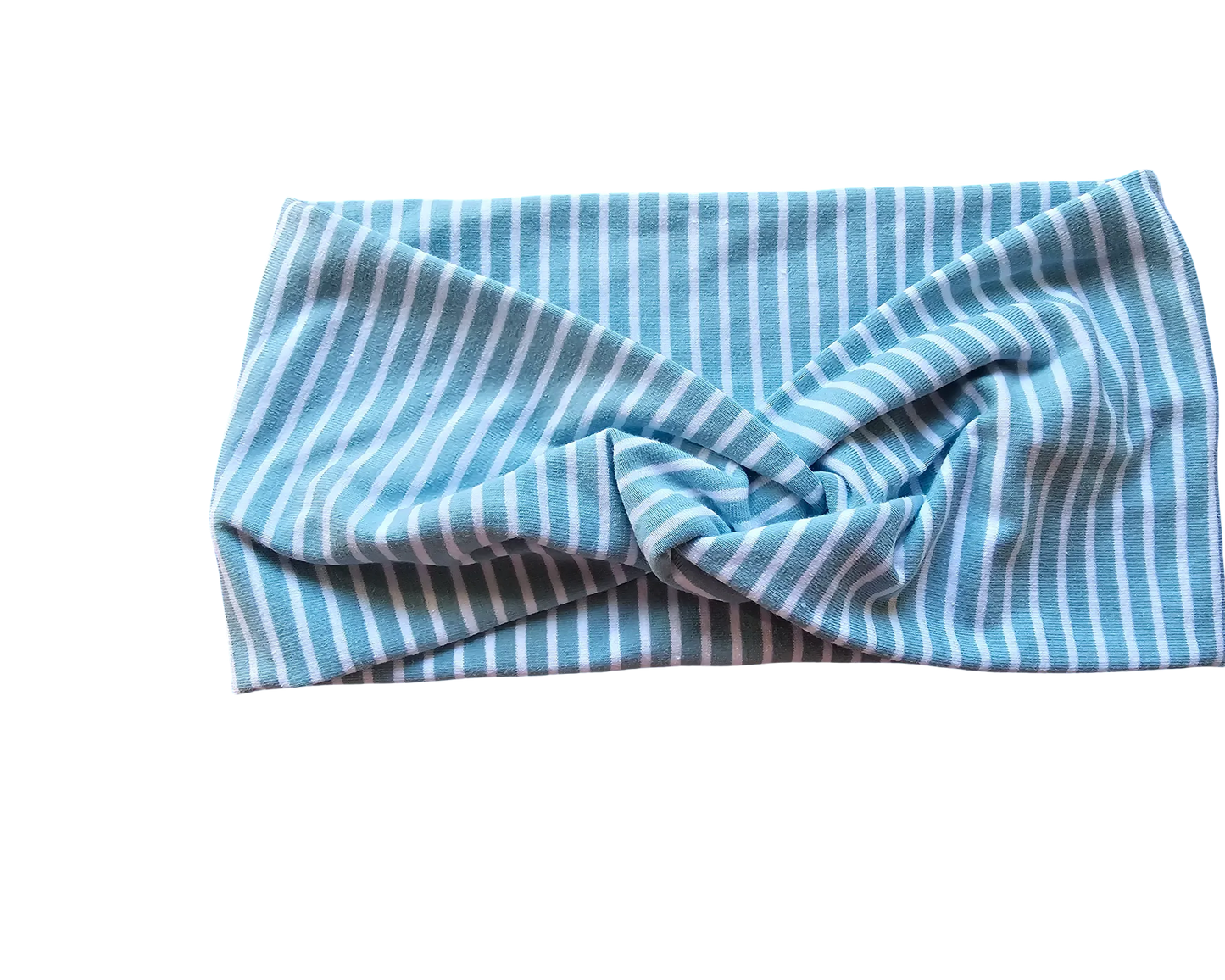 Flat View of striped headband for girls