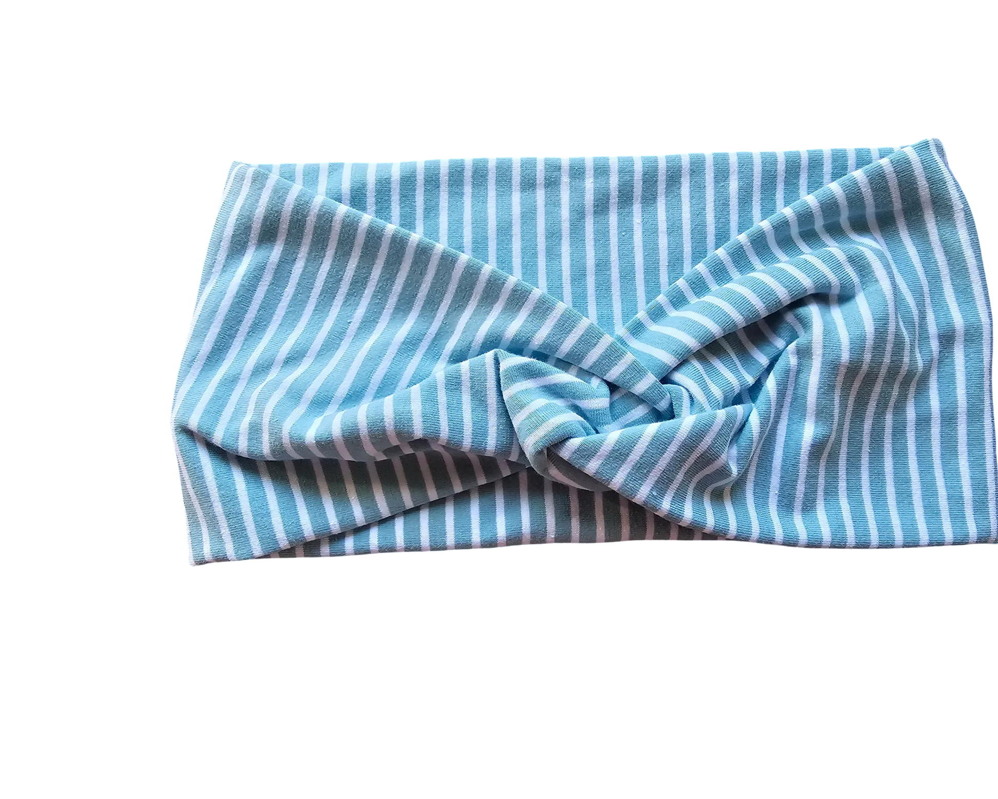 Flat View of striped headband for girls