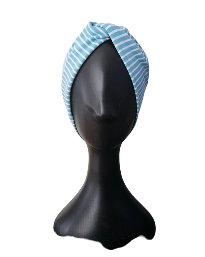 Front view of ladies knotted headband