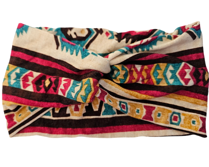 Flat View of girls knotted headband