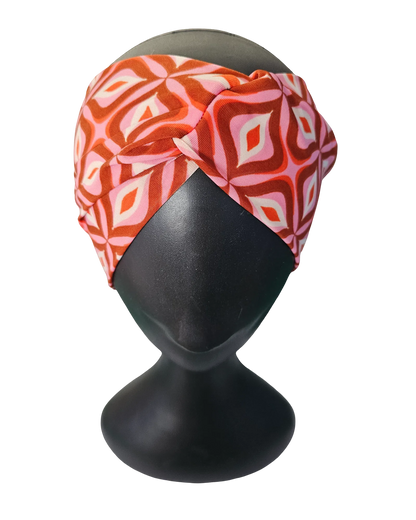 Top View of girls knotted headband on mannequin