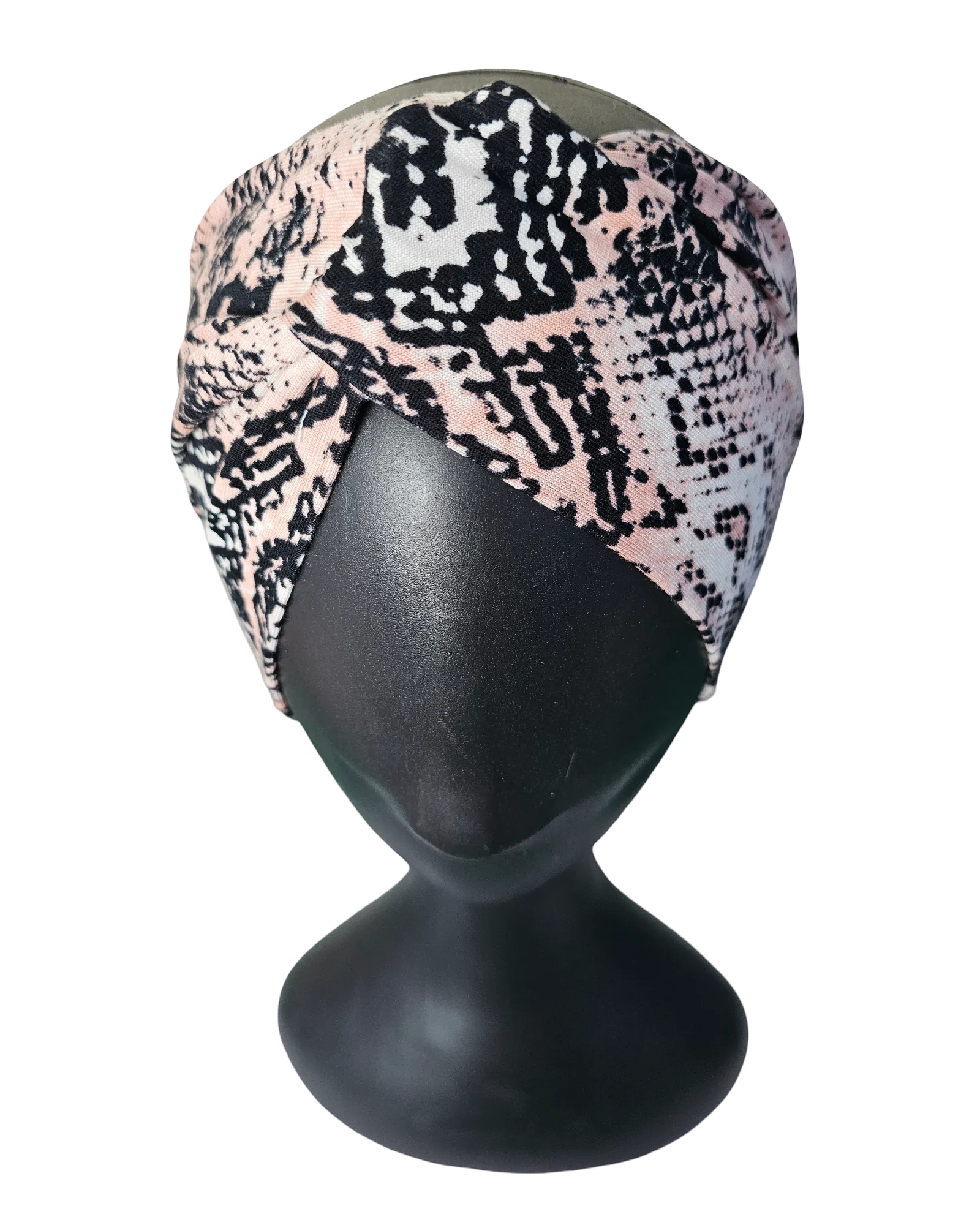 Top View of Stretch Knotted Headband accessory on mannequin