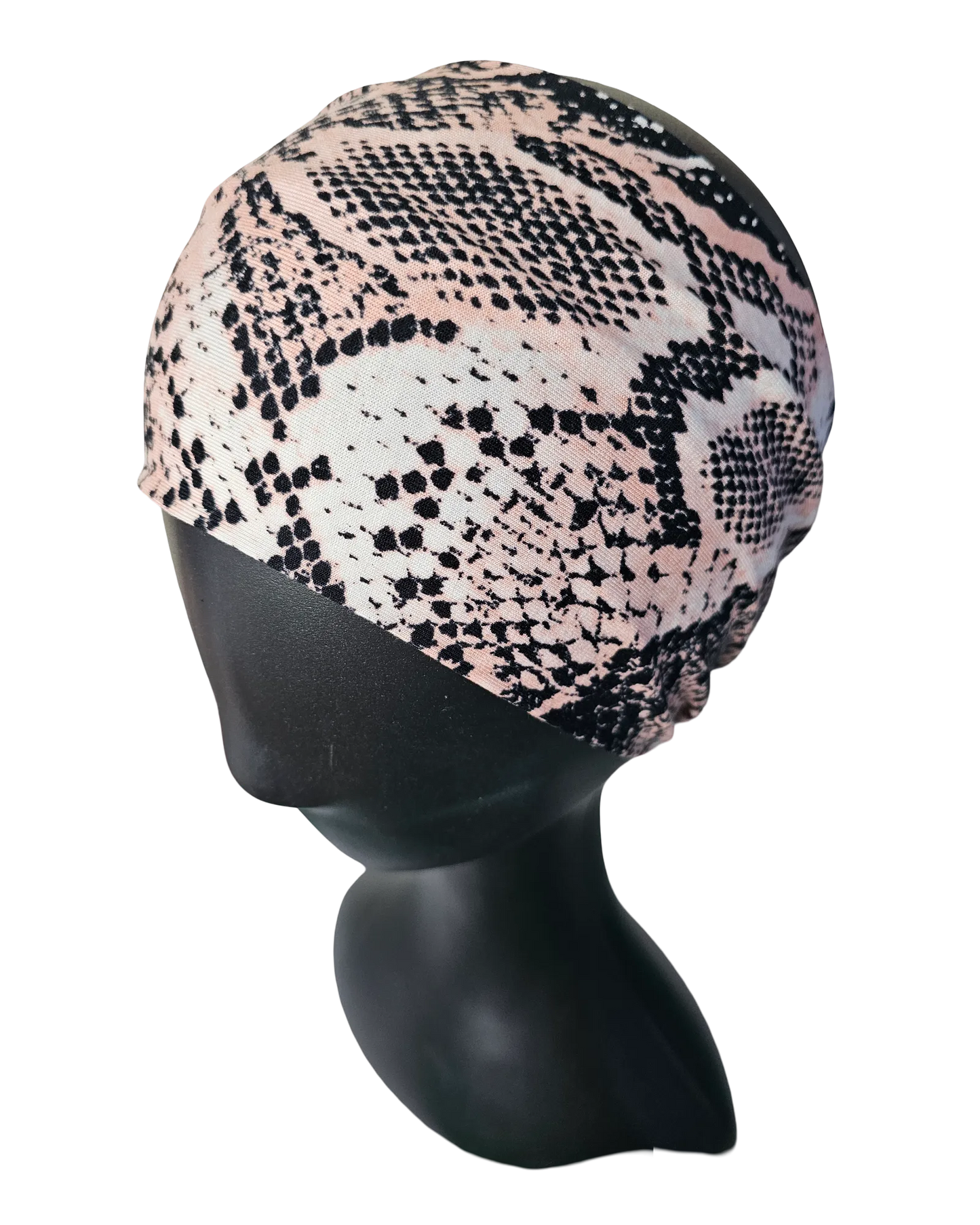 Wide headband top view on mannequin