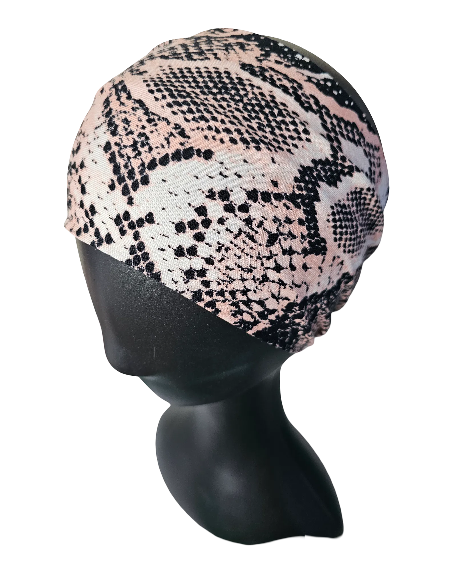 Wide headband top view on mannequin