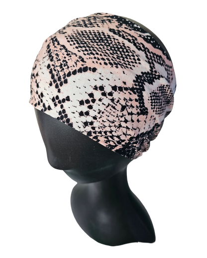 Wide headband top view on mannequin