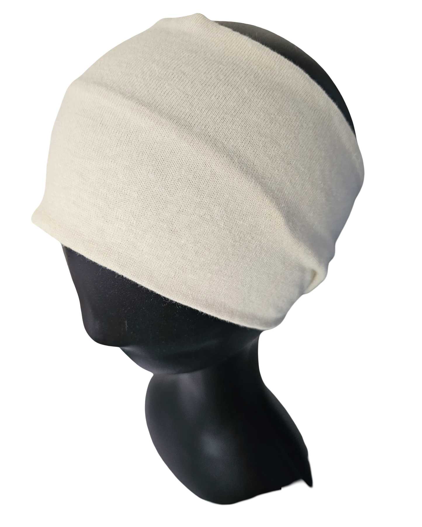 Wide Headband Style on Mannequin top view