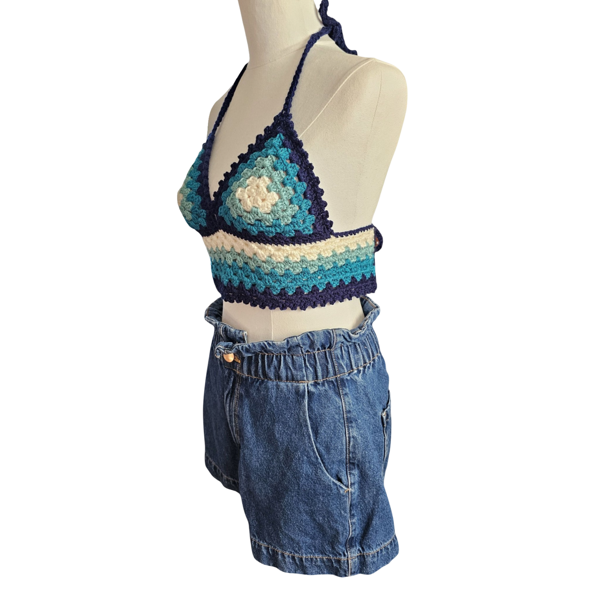 Ocean Tide Crochet Top