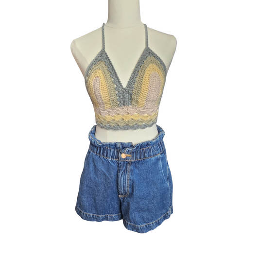 Atlantic Crochet Shell Top