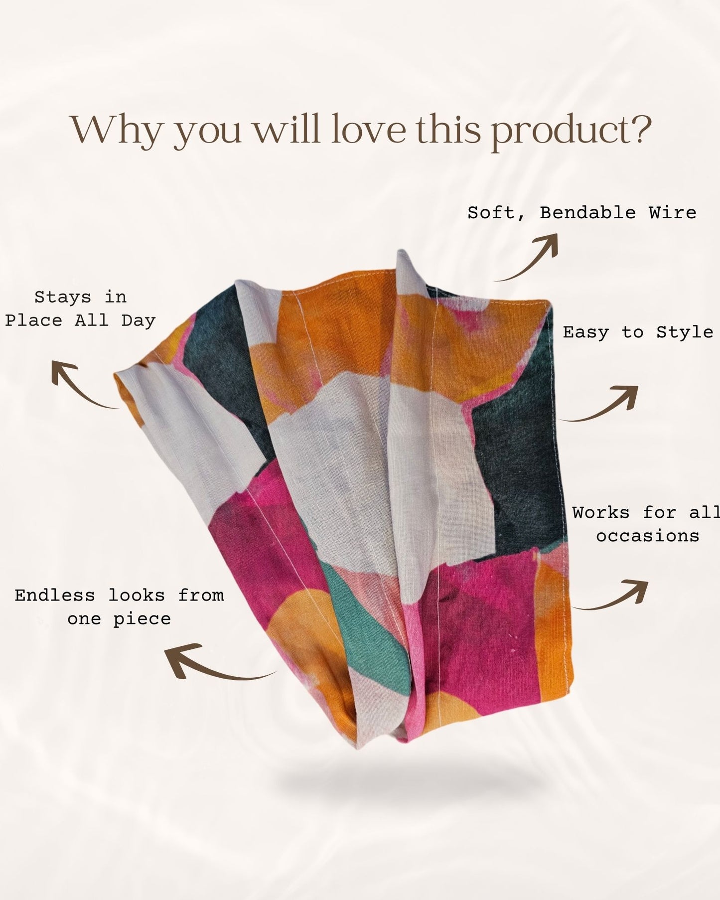 Anne Wire Headwrap