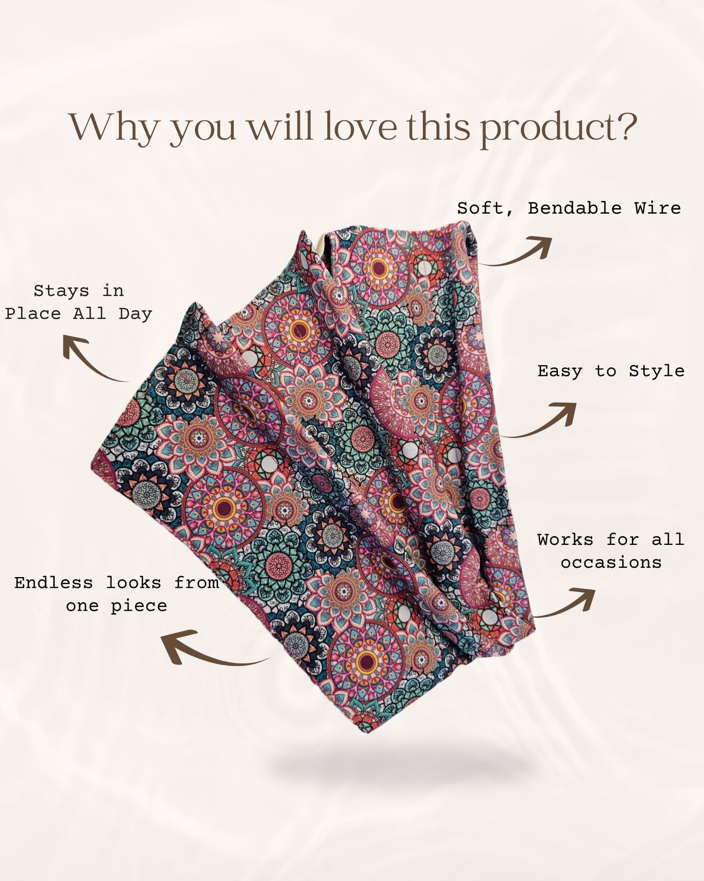 Aria Wire Headwrap