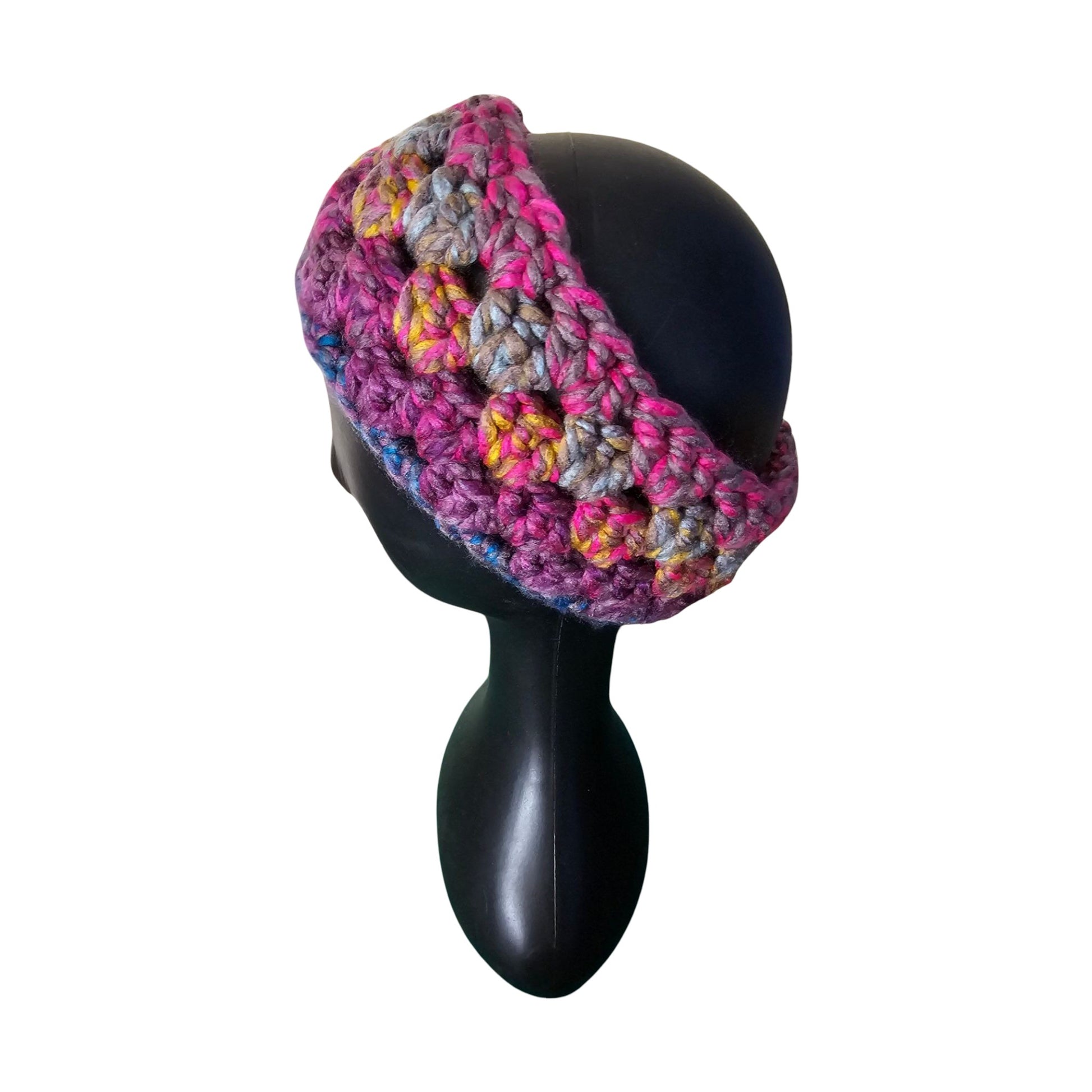 BOHO CROCHET EAR WARMER