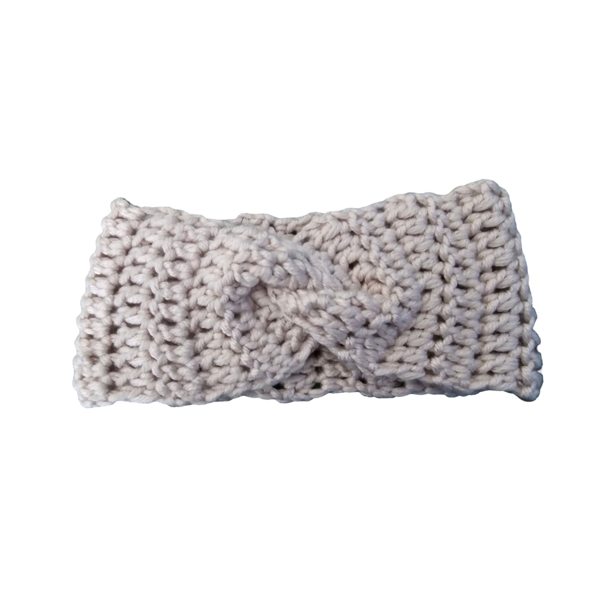 KNOTTED CROCHET HEADBAND