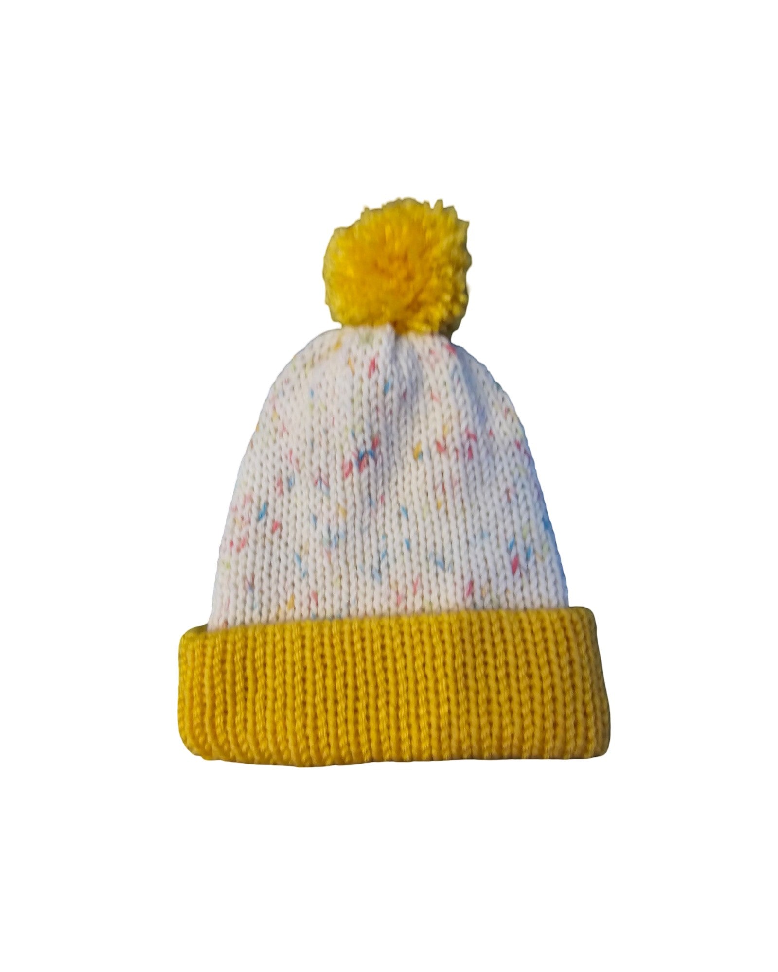 Kids double layered beanie front view