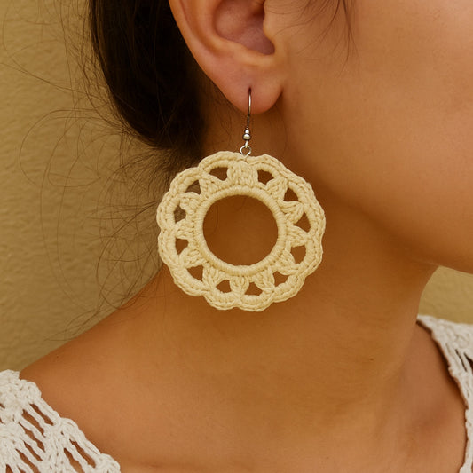 Crochet earrings