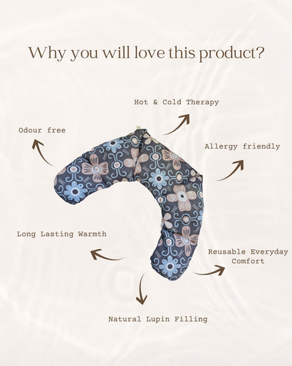 Floral Fusion Neck Hot n Cold Pack