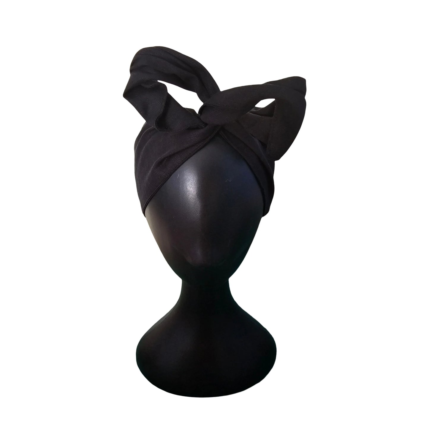 Ladies Wire headband - Front view on mannequin shaped in a bow