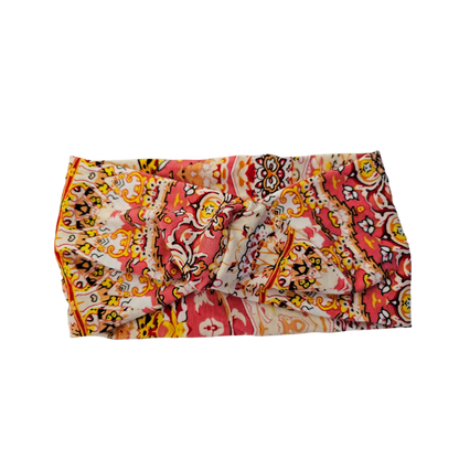 elastic headbands flat view